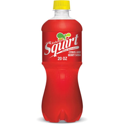 Squirt Ruby Red Soda Bottle - 20 Fl. Oz. - Image 1