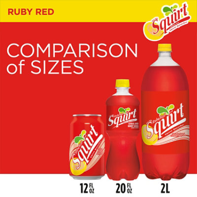 Squirt Ruby Red Soda Bottle - 20 Fl. Oz. - Image 3