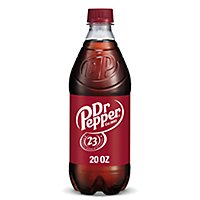 Dr Pepper Soda Bottle - 20 Fl. Oz. - Image 1