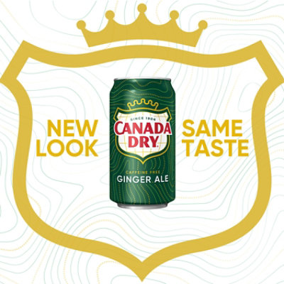 Canada Dry Ginger Ale Caffeine Free Soda In Cans - 12-12 Fl. Oz. - Image 3