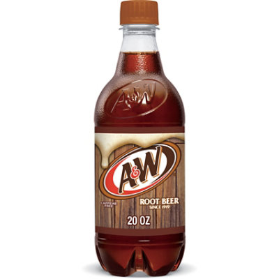 A&W Soda Root Beer - 20 Fl. Oz.