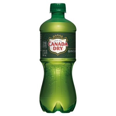 Canada Dry Ginger Ale Soda Bottle - 20 Fl. Oz. - Image 5