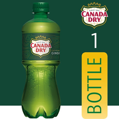 Canada Dry Ginger Ale Soda Bottle - 20 Fl. Oz. - Image 3