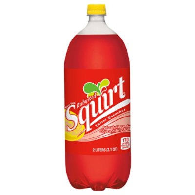 Squirt Ruby Red Soda Bottle - 2 Liter - Image 3