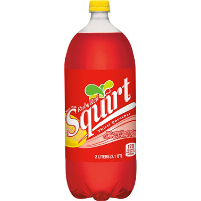 Squirt Ruby Red Soda Bottle - 2 Liter - Image 5