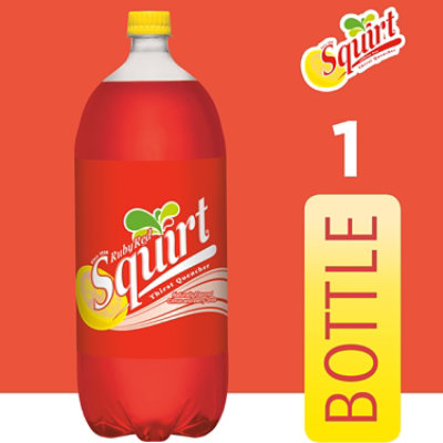 Squirt Ruby Red Soda Bottle - 2 Liter - Image 3