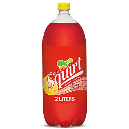 Squirt Ruby Red Soda Bottle - 2 Liter