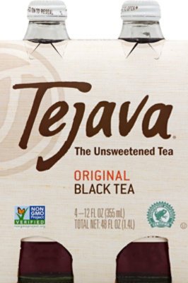 Tejava Premium Iced Tea Unsweetened - 4-12 Fl. Oz. - Image 2