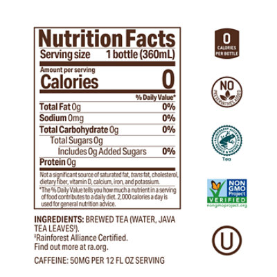 Tejava Premium Iced Tea Unsweetened - 4-12 Fl. Oz. - Image 3