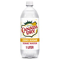 Canada Dry Zero Sugar Tonic Water - 1 Liter - Image 1
