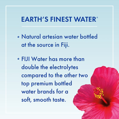FIJI Natural Artesian Bottled Water - 16.9 Fl. Oz. - Image 3