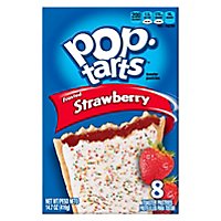 Pop-Tarts Breakfast Toaster Pastries Frosted Strawberry 8 Count - 14.7 Oz - Image 1