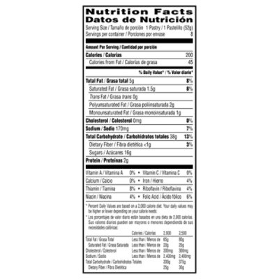 Pop-Tarts Breakfast Toaster Pastries Frosted Strawberry 8 Count - 14.7 Oz - Image 3