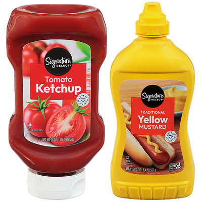 signature select ketchup or mustard Acme Coupon