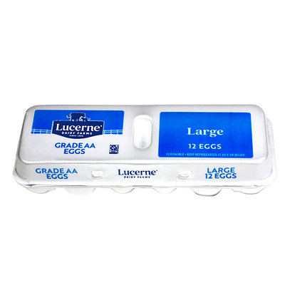 lucerne large eggs Albertsons Coupon