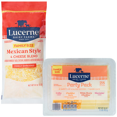 lucerne shredded chunk or sliced cheese Jewel-osco Coupon