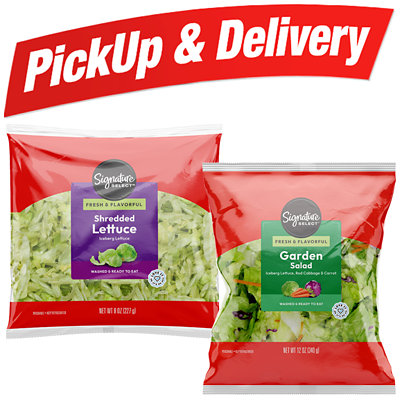 signature select shredded lettuce Albertsons Coupon