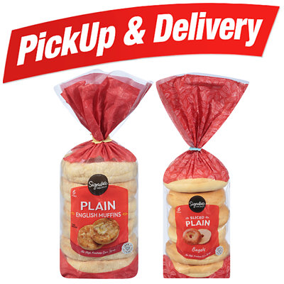 signature select english muffins or bagels Albertsons Coupon