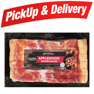 signature select hardwood smoked bacon Albertsons Coupon
