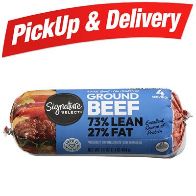 signature select ground beef Acme Coupon
