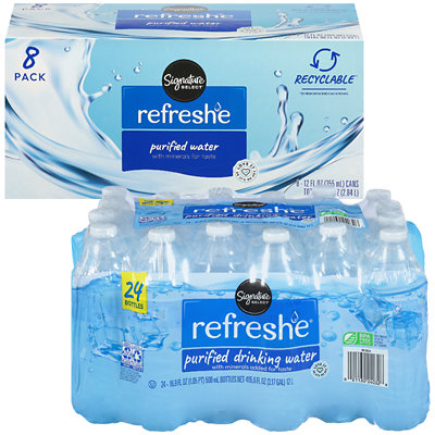signature select refreshe purified drinking water Safeway Coupon