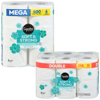 signature select bath tissue Jewel-osco Coupon