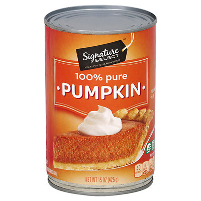 signature select canned pumpkin Acme Coupon