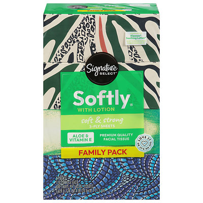 Signature SELECT Facial Tissue Acme Coupon