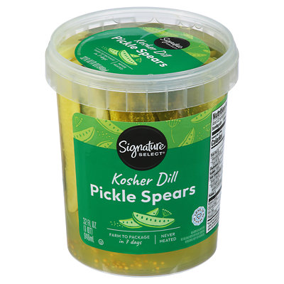 signature select refrigerated pickles Albertsons Coupon