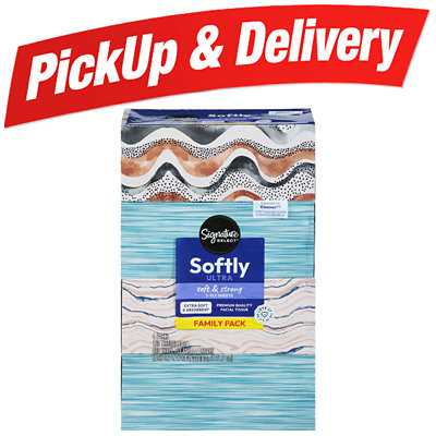 Signature SELECT Facial Tissue Albertsons Coupon