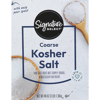 signature select kosher salt Albertsons Coupon