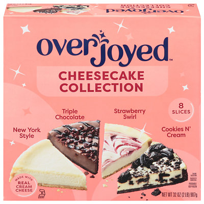 overjoyed cheesecake sampler Acme Coupon