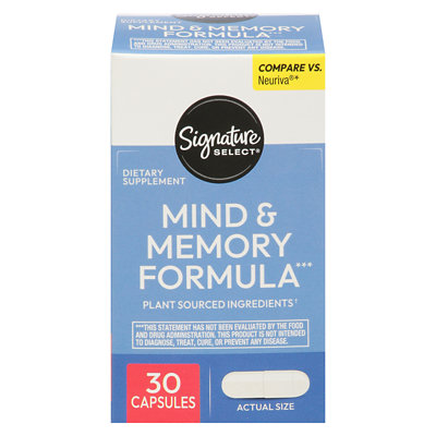 signature select mind memory capsules Safeway Coupon
