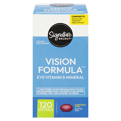 signature select vision formula soft gels Acme Coupon
