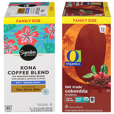 signature select or o organics coffee Safeway Coupon