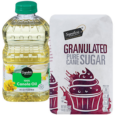signature select 100 vegetable or canola oil Albertsons Coupon