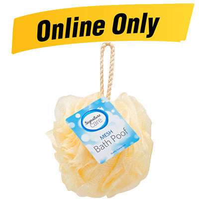 signature select bath poof Albertsons Coupon