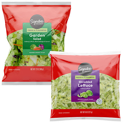 signature select shredded lettuce Albertsons Coupon