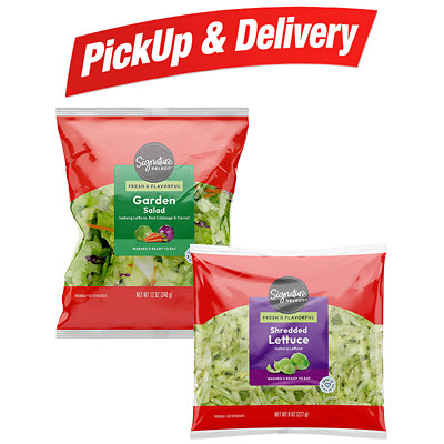 signature select shredded lettuce Albertsons Coupon