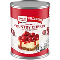 Duncan Hines Wilderness Pie Filling & Topping Original Country Cherry - 21 Oz - Image 2