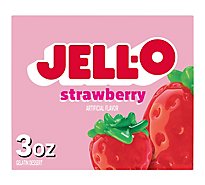 JELL-O Gelatin Dessert Strawberry - 3 Oz