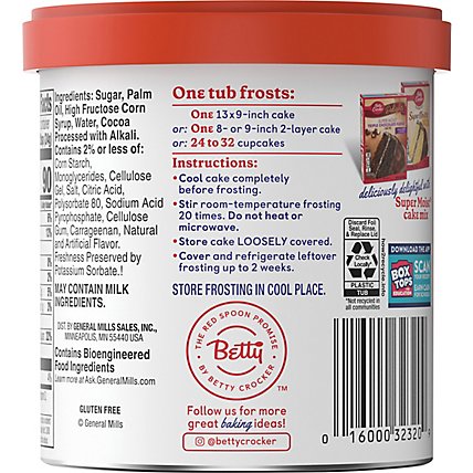 Betty Crocker Whipped Frosting Chocolate - 12 Oz - Image 5