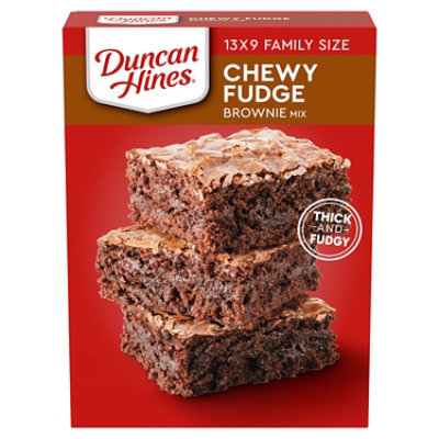 Duncan Hines Chewy Fudge Brownie Mix - 18.3 Oz