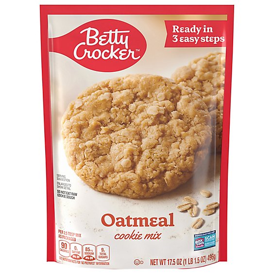 Betty Crocker Cookie Mix Oatmeal - 17.5 Oz