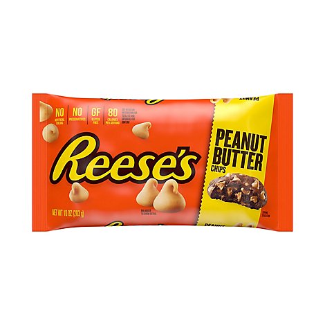 Reeses Baking Chips Peanut Butter Wrapper - 10 Oz