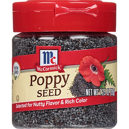 McCormick Poppy Seed - 1.25 Oz - Image 1