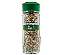 McCormick Gourmet Organic Sage Leaves - 0.43 Oz
