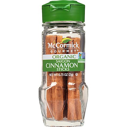 McCormick Gourmet Organic Saigon Cinnamon Sticks - 0.75 Oz - Image 1