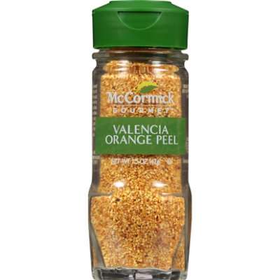 McCormick Gourmet Orange Peel Valencia - 1.5 Oz