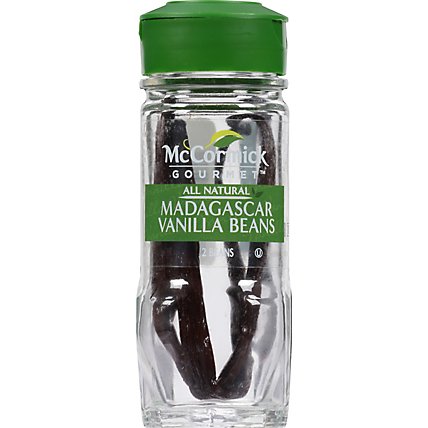 McCormick Gourmet All Natural Madagascar Vanilla Beans - 2 ct - Image 1